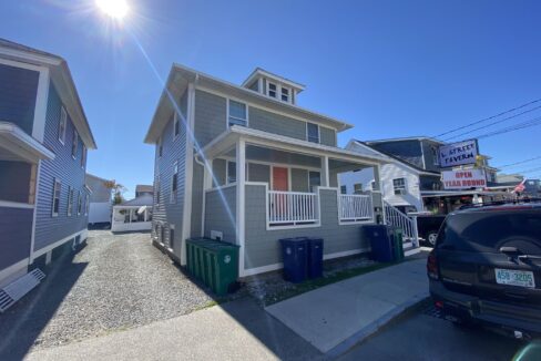 a couple of houses sitting next to each other.
