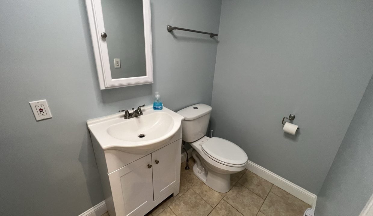 a white toilet sitting next to a white sink.