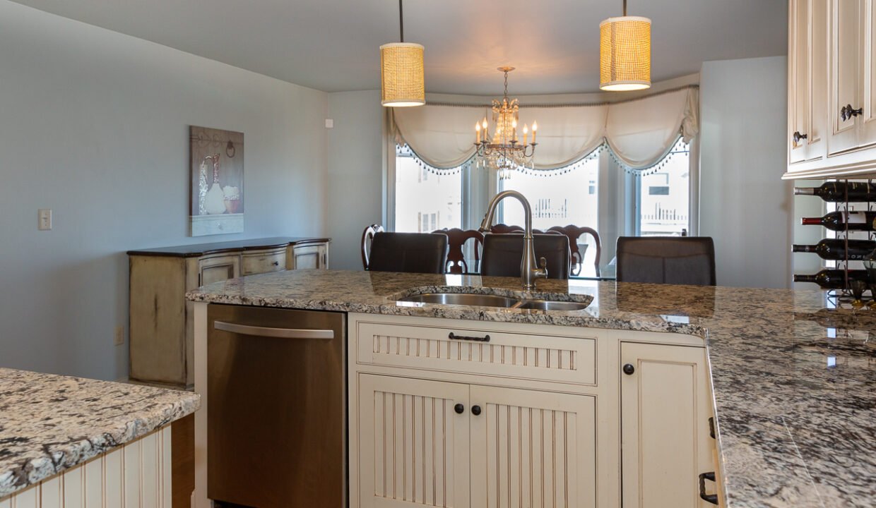 a kitchen with a sink and a dishwasher.